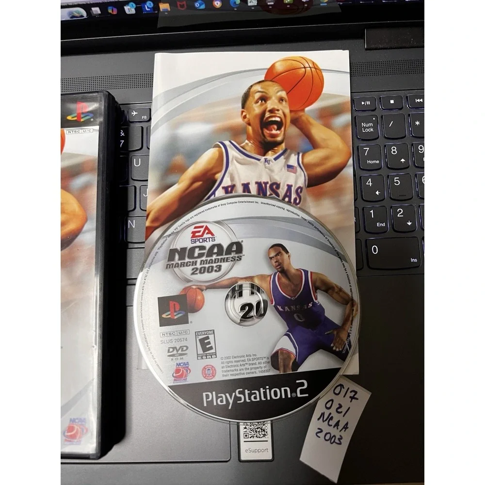 NCAA March Madness 2003 Sony PlayStation 2 PS2‎ EA Sports Complete CIB